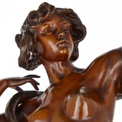 Friedrich Goldscheider A large and rare bronze female figure by Goldscheider - 2841504