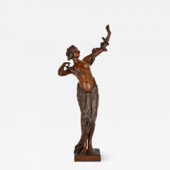 Friedrich Goldscheider A large and rare bronze female figure by Goldscheider - 2843504