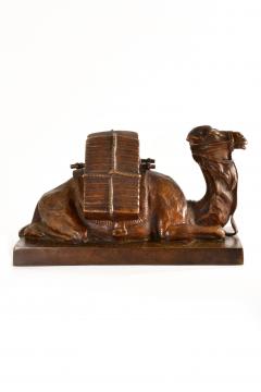 Friedrich Gornik Friedrich Gornik Austrian 1877 1943 Bronze Sculpture Seated Camel 1923 - 1326239