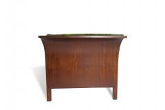Frits Henningsen 1930s Frits Henningsen Sofa with Dramatic Flared Arms of Mahogany  - 4606337
