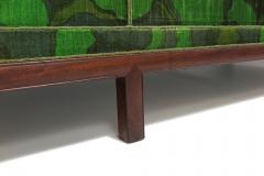 Frits Henningsen 1930s Frits Henningsen Sofa with Dramatic Flared Arms of Mahogany  - 4606344