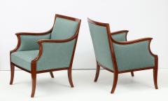 Frits Henningsen A Pair of Frits Henningsen Mahogany Armchairs Circa 1940s - 1209100