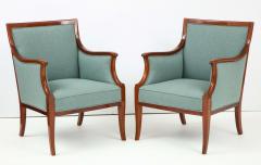 Frits Henningsen A Pair of Frits Henningsen Mahogany Armchairs Circa 1940s - 1209102