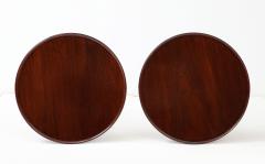 Frits Henningsen A Pair of Frits Henningsen Mahogany Side Tables Circa 1940s  - 2899304