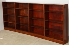 Frits Henningsen A set of Four Frits Henningsen Mahogany Open Bookcases Circa 1940s  - 783240