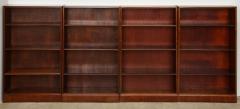 Frits Henningsen A set of Four Frits Henningsen Mahogany Open Bookcases Circa 1940s  - 783243