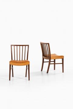 Frits Henningsen Dining Chairs Produced by Cabinetmaker Frits Henningsen - 1973447