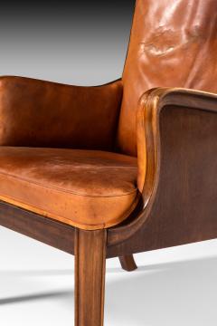 Frits Henningsen Easy Chair Produced by Cabinetmaker Frits Henningsen - 1935130