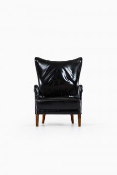 Frits Henningsen Easy Chair Produced by Cabinetmaker Frits Henningsen in Denmark - 1834655