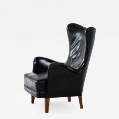 Frits Henningsen Easy Chair Produced by Cabinetmaker Frits Henningsen in Denmark - 1839728