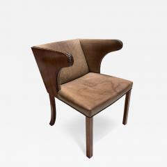 Frits Henningsen Frits Henningsen Art Deco Cuban Mahogany Armchair c 1933 - 4643233