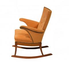 Frits Henningsen Frits Henningsen Mahogany Rocking Chair 1930s - 3216165