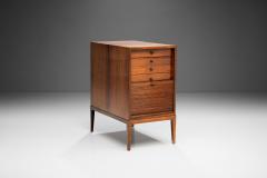 Frits Henningsen Frits Henningsen Rosewood Cabinet with Tambour Door Denmark 1950s - 1801249