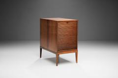 Frits Henningsen Frits Henningsen Rosewood Cabinet with Tambour Door Denmark 1950s - 1801250