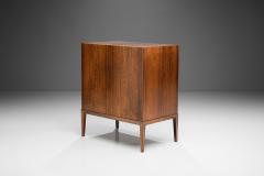 Frits Henningsen Frits Henningsen Rosewood Cabinet with Tambour Door Denmark 1950s - 1801252