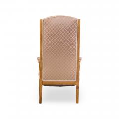 Frits Henningsen Frits Henningsen Style Swedish Biedermeier Wingback Lounge Chairs Pair - 4592303