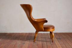 Frits Henningsen Frits Henningsen Style Wingback Chair - 4216105