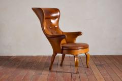 Frits Henningsen Frits Henningsen Style Wingback Chair - 4216106