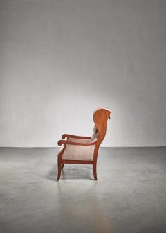 Frits Henningsen Frits Henningsen wingback lounge chair Denmark - 1185641