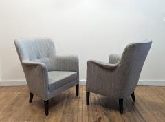 Frits Henningsen Pair of Danish Club Chairs Frits Henningsen - 4233920