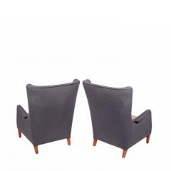 Frits Henningsen Pair1940s Easy Chairs attributed to Frits Henningsen - 841104