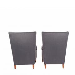 Frits Henningsen Pair1940s Easy Chairs attributed to Frits Henningsen - 841106