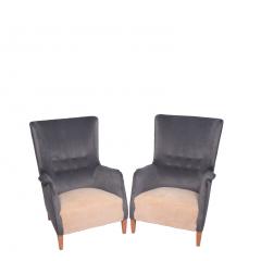 Frits Henningsen Pair1940s Easy Chairs attributed to Frits Henningsen - 841109