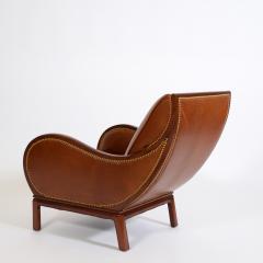 Frits Henningsen Rare Early Mahogany Lounge Chair by Frits Henningsen 1930s - 4743501