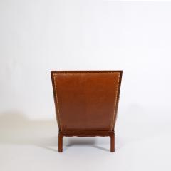 Frits Henningsen Rare Early Mahogany Lounge Chair by Frits Henningsen 1930s - 4743507
