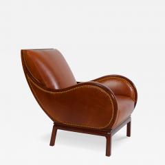 Frits Henningsen Rare Early Mahogany Lounge Chair by Frits Henningsen 1930s - 4745061