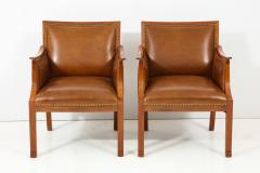 Frits Henningsen Rare Pair Frits Henningsen Armchairs Circa 1930s - 768993