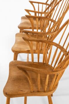 Frits Henningsen Windsor Dining Chairs Model CH 18A Produced by Carl Hansen S n - 1912848