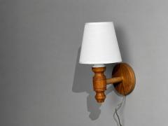 Frits Lindgren Swedish Modern Wall Sconce Pine Sweden 1960s - 4718715