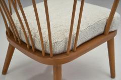 Fritz Hansen 1774 Armchairs by Aage Herman Olsen Model for Fritz Hansen Denmark 1940s - 4082717