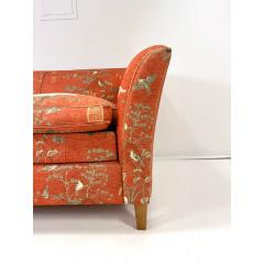 Fritz Hansen 1940s Danish Sofa Upholstered in Vintage Designer Swan Upholstery - 4577271