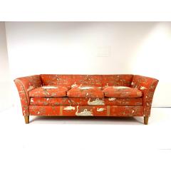 Fritz Hansen 1940s Danish Sofa Upholstered in Vintage Designer Swan Upholstery - 4577272