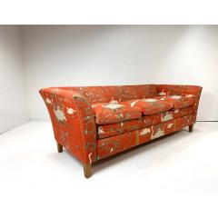 Fritz Hansen 1940s Danish Sofa Upholstered in Vintage Designer Swan Upholstery - 4577273