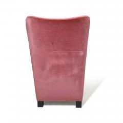 Fritz Hansen 1942 Fritz Hansen High back Lounge Chair 1672 in Original Mohair - 3350269