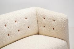 Fritz Hansen Fritz Hansen Model 1668 Three Seat Sofa Wool Boucl Fabric Circa 1940 - 4087600