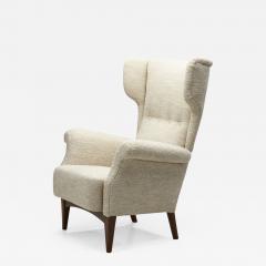 Fritz Hansen Fritz Hansen Model FH 8023 Wingback Armchair in Boucl Denmark 1950s - 2784284