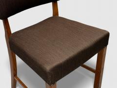 Fritz Hansen Fritz Hansen Six Dining Chairs Oak Wool Denmark 1930s - 4450507