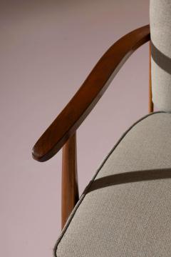 Fritz Hansen Fritz Hansen pair of easy chair made of oak and fabric Model 1590 Denmark 1942 - 4249646