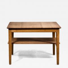 Fritz Hansen Hans Wegner side table for Johannes Hansen - 4136836