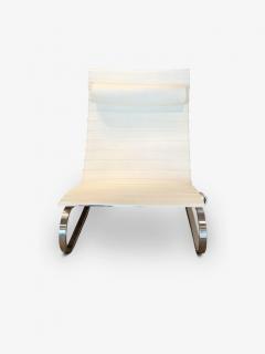 Fritz Hansen PK20 LOUNGE CHAIR IN WHITE LEATHER - 3075236