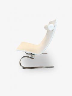 Fritz Hansen PK20 LOUNGE CHAIR IN WHITE LEATHER - 3075274