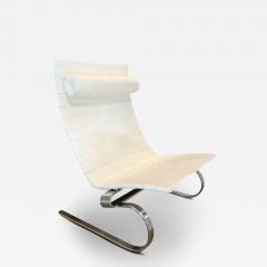 Fritz Hansen PK20 LOUNGE CHAIR IN WHITE LEATHER - 3076552