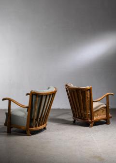 Fritz Hansen Pair of Fritz hansen model 1594 armchairs - 4800718