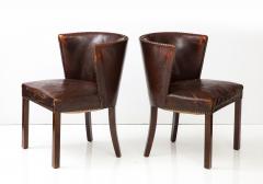 Fritz Hansen Pair of Model 1514 Leather Chairs by Fritz Hansen - 3289427
