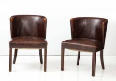 Fritz Hansen Pair of Model 1514 Leather Chairs by Fritz Hansen - 3289447