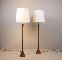 Fritz Hansen Rare pair of Stuart Ross James designed lamps for Hansen Japan - 4304806
